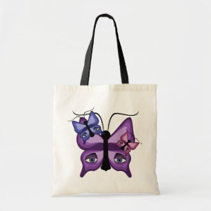 Bolsa Tote Borboletas de Observador Coloridas