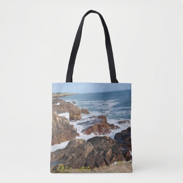 Bolsa Tote Bord de mer français en Vendée (Frente)