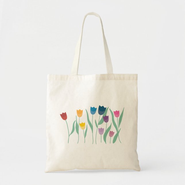 Bolsa Tote Borda de Tulip (Frente)