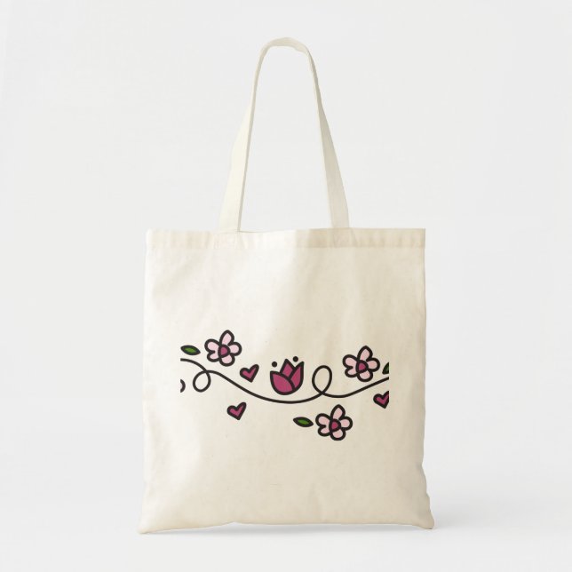 Bolsa Tote Borda do Flor (Frente)