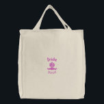 Bolsa Tote Bordada Noiva - 2009 - com suas iniciais<br><div class="desc"></div>