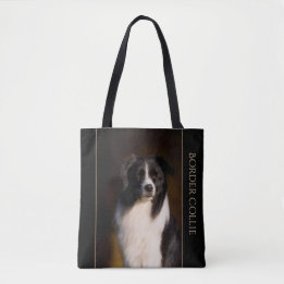 Bolsa Tote Border collie