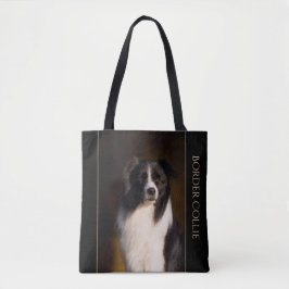 Bolsa Tote Border collie