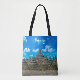 Bolsa Tote Borobudur, Indonésia - Antigo Templo Budista