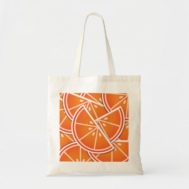 Bolsa Tote Borras de laranja de sangue fungo (Frente)
