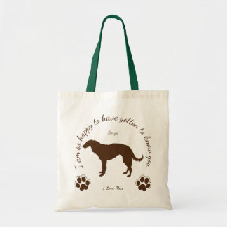 Bolsa Tote Borzoi Original bag for you and your dog トートバッグ