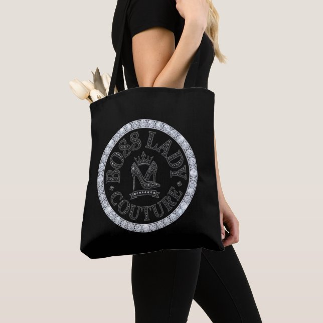 Bolsa Tote Boss Lady Couture Estampa Total (Close Up)