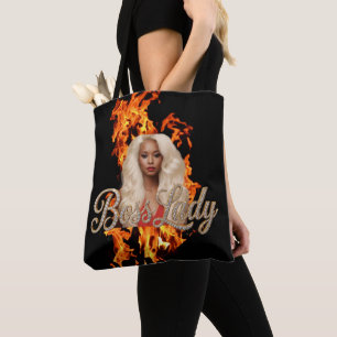 Bolsa Tote Boss Lady Estampa Total