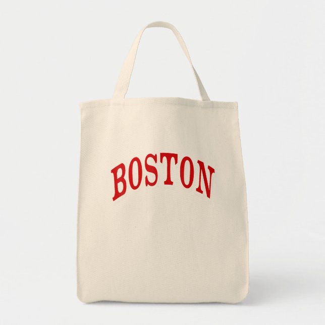 Bolsa Tote Boston Massachusetts (Frente)