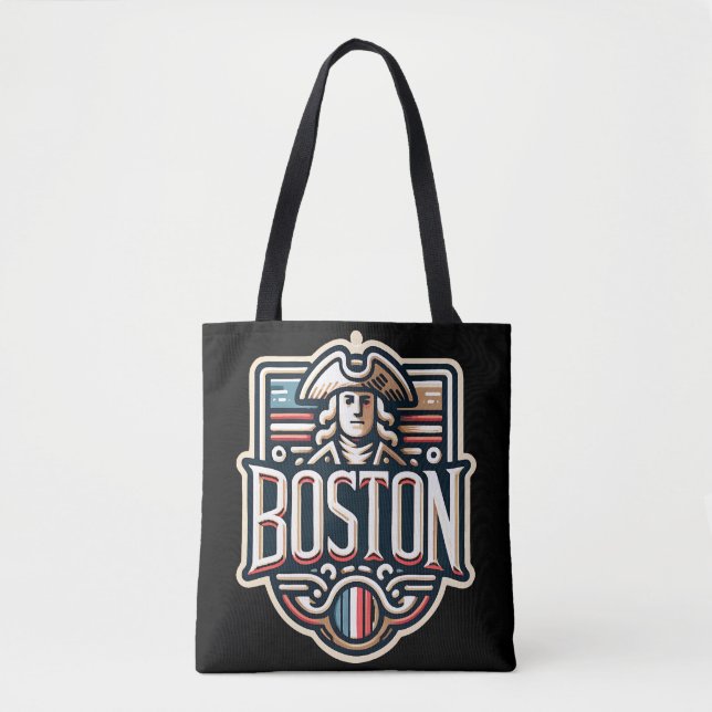 Bolsa Tote Boston Massachusetts Paul Revere (Frente)