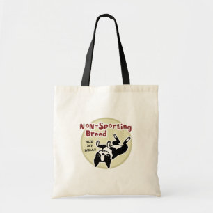 Bolsa Tote Boston Terrier "Raça Não Esportiva"