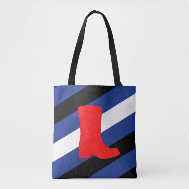 Bolsa Tote Bota Bandeira Orgulho (Frente)
