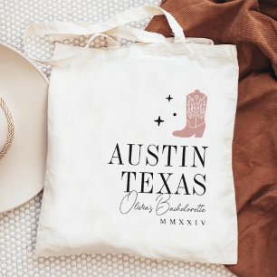 Bolsa Tote Bota de Cowboy Festa de Solteira Personalizada