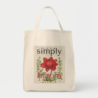 Bolsa Tote Botânica Viva Simplesmente Floresça Sel