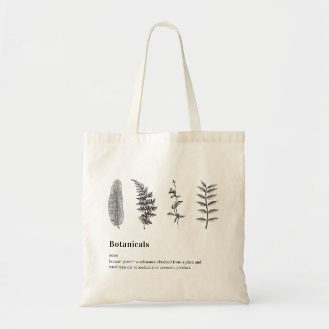 Bolsa Tote Botanicals Tote Bag (Frente)