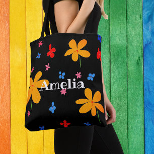 Bolsa Tote Botão Amarelo Gigante Personalizado