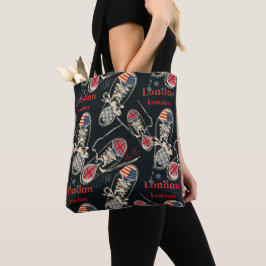 Bolsa Tote Botas Esportivas Padrão de Moda