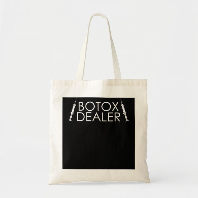 Bolsa Tote Botox Dealer Seringa Coletor Enfermeira Estética C (Frente)