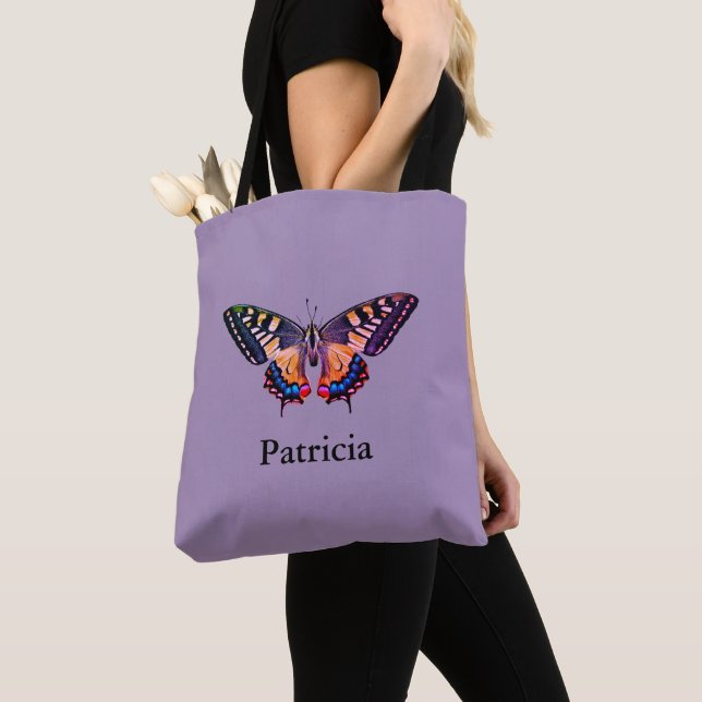 Bolsa Tote Botterfly Moderna Chave Fotografia Botterfly Add N (Close Up)
