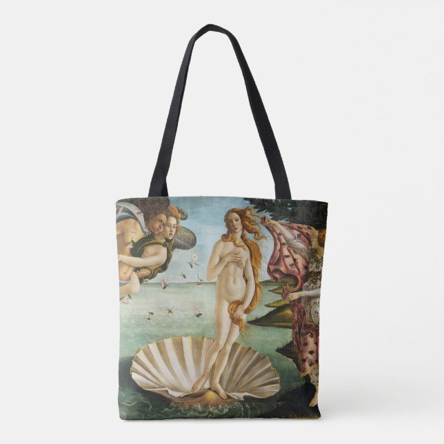 Bolsa Tote BOTTICELLI - O nascimento de Vênus 1483 (Verso)
