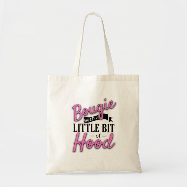 Bolsa Tote "Bougie with a Little Hood Tote Bag" (Frente)