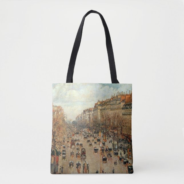 Bolsa Tote Boulevard Montmartre-Eremitage Camille Pissarro (Frente)