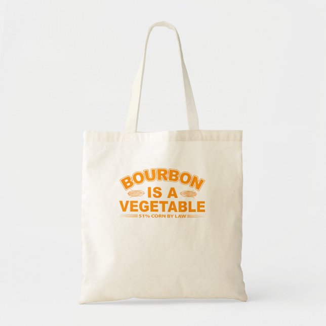 Bolsa Tote Bourbon é um Bebendo de Bourbon com uísque vegetal (Frente)