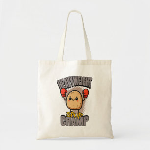 Bolsa Tote Boxe de Batata Campeão Peso-Pesado Spud
