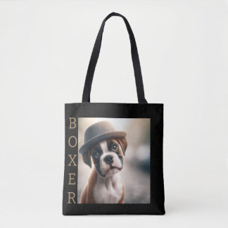 Bolsa Tote Boxer Dog in Style
