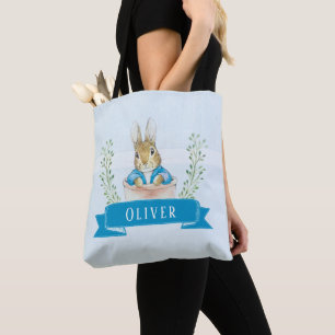 Bolsa Tote Boy Peter Rabbit Blue Tot Bag