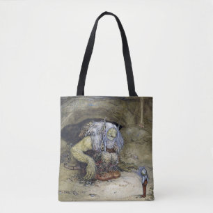 Bolsa Tote "Boy with Troll" de John Bauer