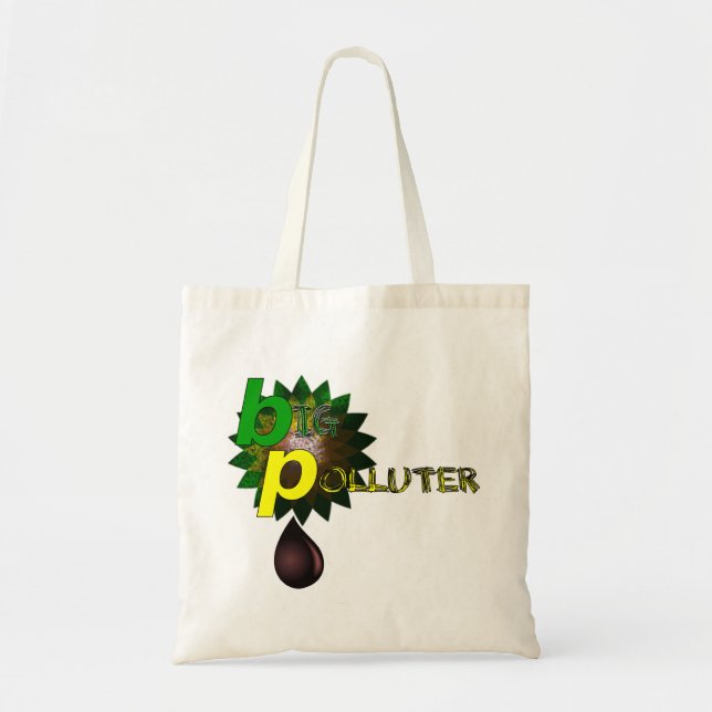 Bolsa Tote BP Grande Poluidor (Frente)