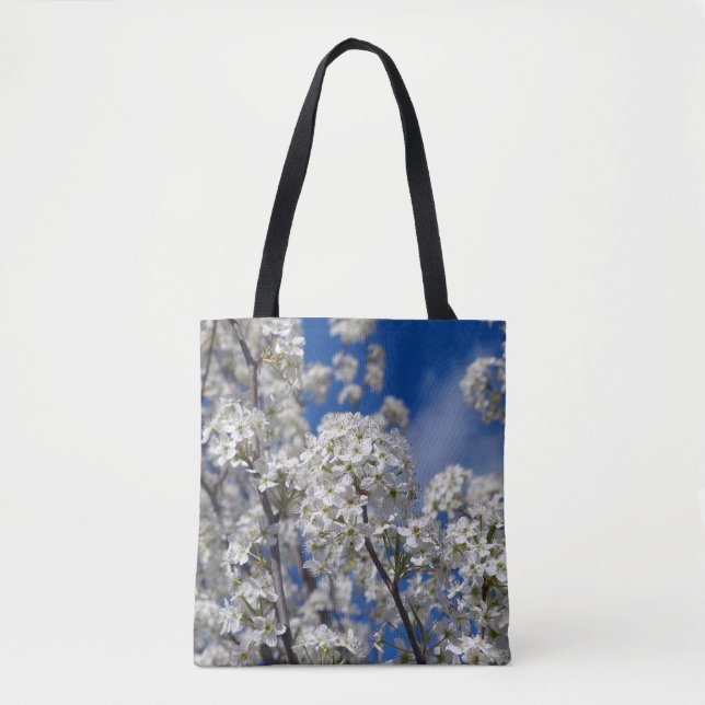 Bolsa Tote Bradford Pear Blooms (Frente)