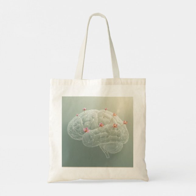 Bolsa Tote Brain Botanical Creativity (Verso)