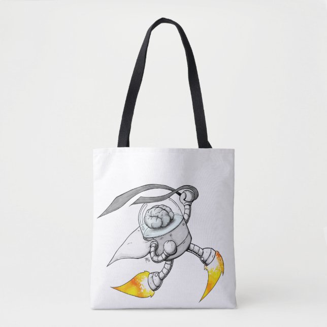Bolsa Tote BrainBot (Frente)