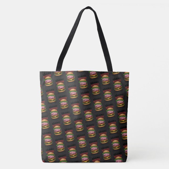 Bolsa Tote Brainy Burgers (Frente)
