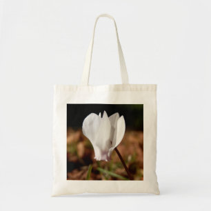 Bolsa Tote Branca de Ciclame Orçamental Tote Bag