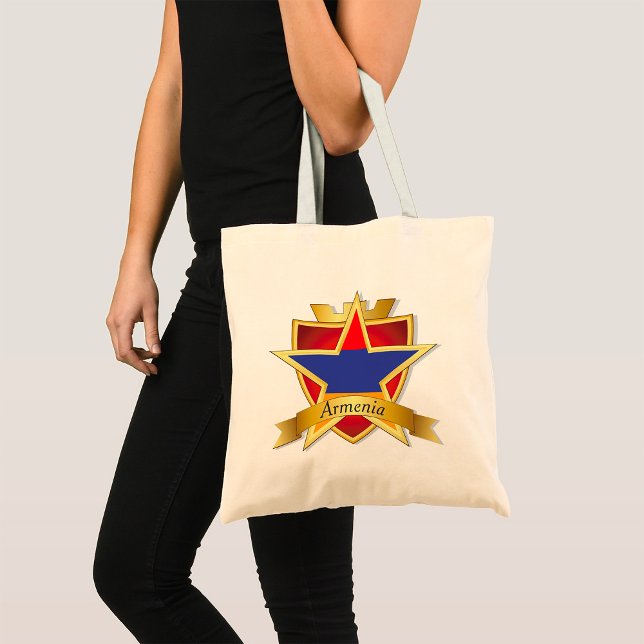 Bolsa Tote Brasão da Armênia (Criador carregado)