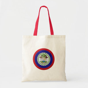 Bolsa Tote Brasão de Armas da Bandeira de Belize