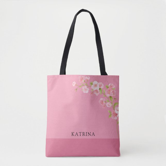 Bolsa Tote Breidesmaid Rosa Elegante (Frente)