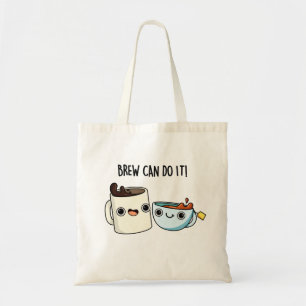 Bolsa Tote Breu Pode Fazer Isso Engraçado Café Tea Pun