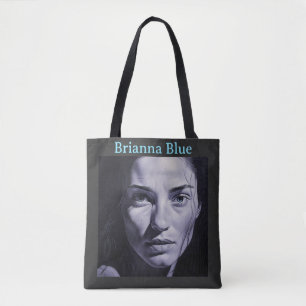 Bolsa Tote "Brianna Blue" Mulheres Em Carvão