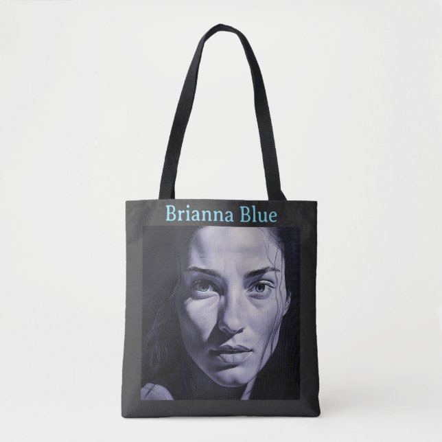 Bolsa Tote "Brianna Blue" Mulheres Em Carvão (Frente)