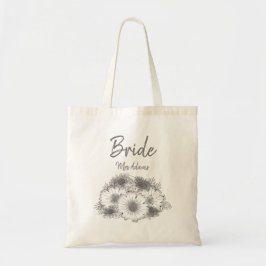 Bolsa Tote Brida Simples Monocromática Flor