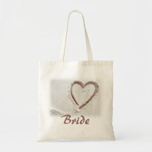Bolsa Tote Bride Beach Heart of Sand