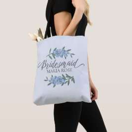 Bolsa Tote Bridesmaid Floral - Doninha de Casamento Botânico