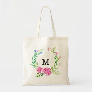 Bolsa Tote Bridesmaid Floral Personalizada