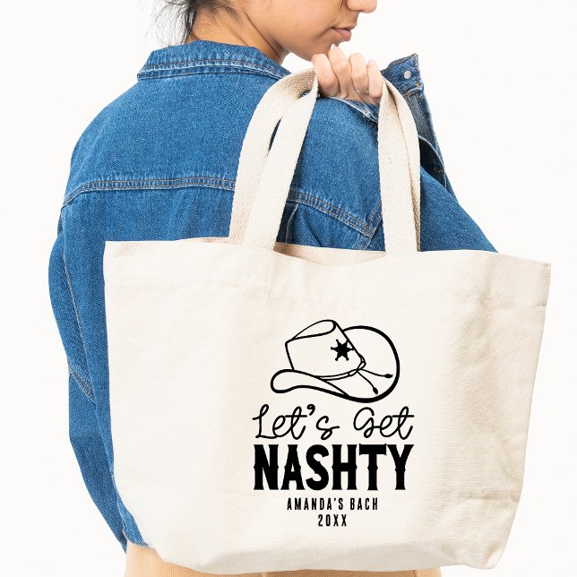 Bolsa Tote Bridesmaid Personalizada da Festa de solteira Nash (Criador carregado)