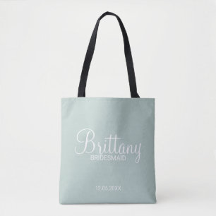 Bolsa Tote Bridesmaids Personalizados Modernos
