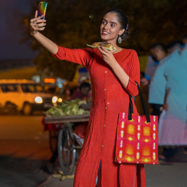 Bolsa Tote Bright Azulejo Art (Criador carregado)